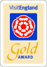Visit England Gold Award logo